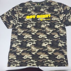 Men's Camouflage John Deere Got Dirt? T-shirt